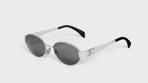 Celine Triomphe oval-silver - Image 3