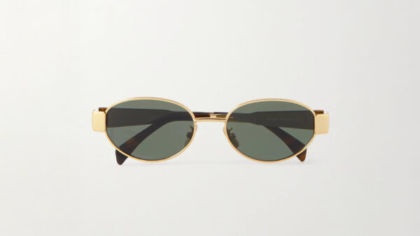 Celine Triomphe oval-gold
